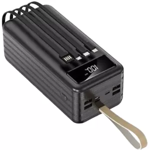 POWER BANK 60000mAh ME ΦΑΚΟ 4 ΘΥΡΕΣ USB-A ΚΑΙ ΘΥΡΑ USB-C GP860.ΜΑΥΡΟ