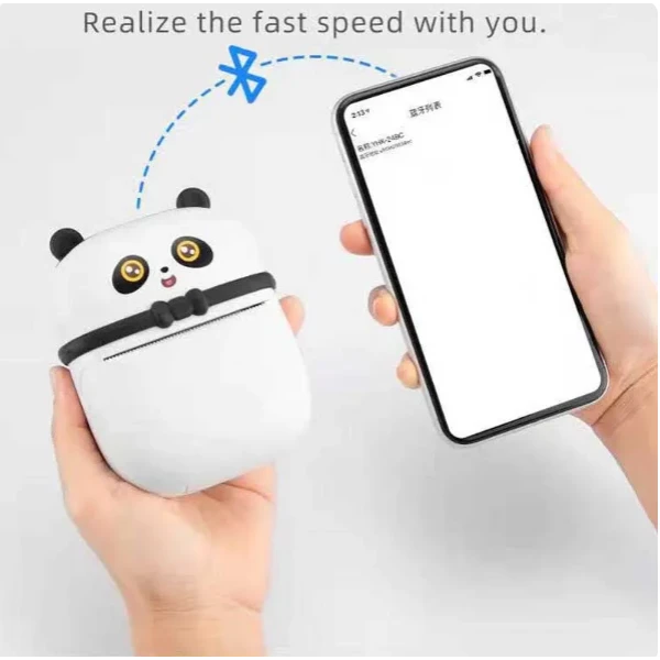 Clever Pocket Printer – Mini ασπρόμαυρος φορητός εκτυπωτής MINIP-01 Μπλε