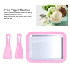 Ice Roll Maker Παγωτομηχανή απο Μέταλλο SN23521-20 Ροζ