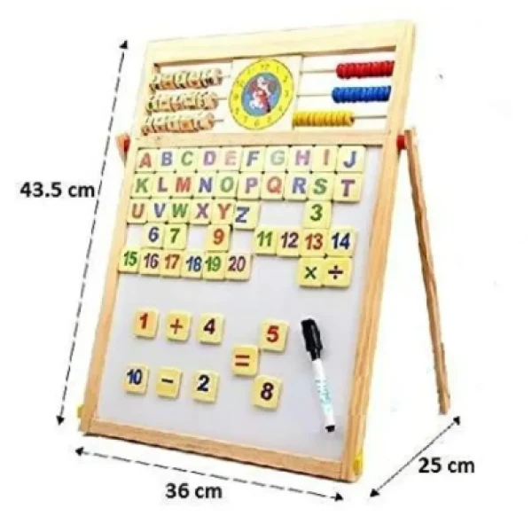 Multi-Purpose Magnetic Pictures Writes Plank Write Happy Childhood Education Board Πίνακας Μαρκαδόρου Επιδαπέδιος XSC0318