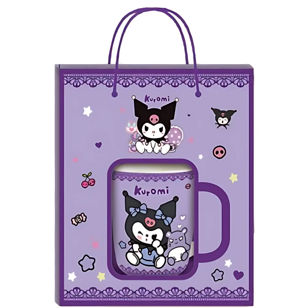Κεραμικό Φλυτζάνι Kuromi Σε Κουτί Δώρου 300ml 86635-1