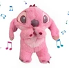 Λούτρινο Stitch 30cm Που Αναπνέει Κανονικά 1440-PPP10 Ροζ
