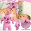 Λούτρινο Stitch 30cm Που Αναπνέει Κανονικά 1440-PPP10 Ροζ