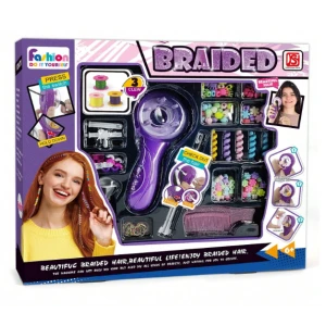 Σετ παιχνιδιού για πλεξούδα μαλλιών Set Styling Hair Stylist Accessories 917
