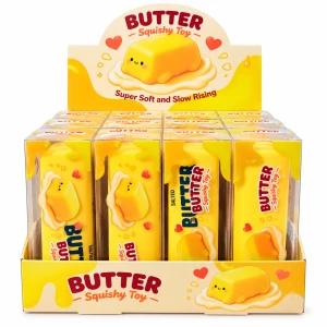 Squishy Butter Βούτυρο Super Soft & Slow Rising Αντιστρές Παιχνίδι 3003-1